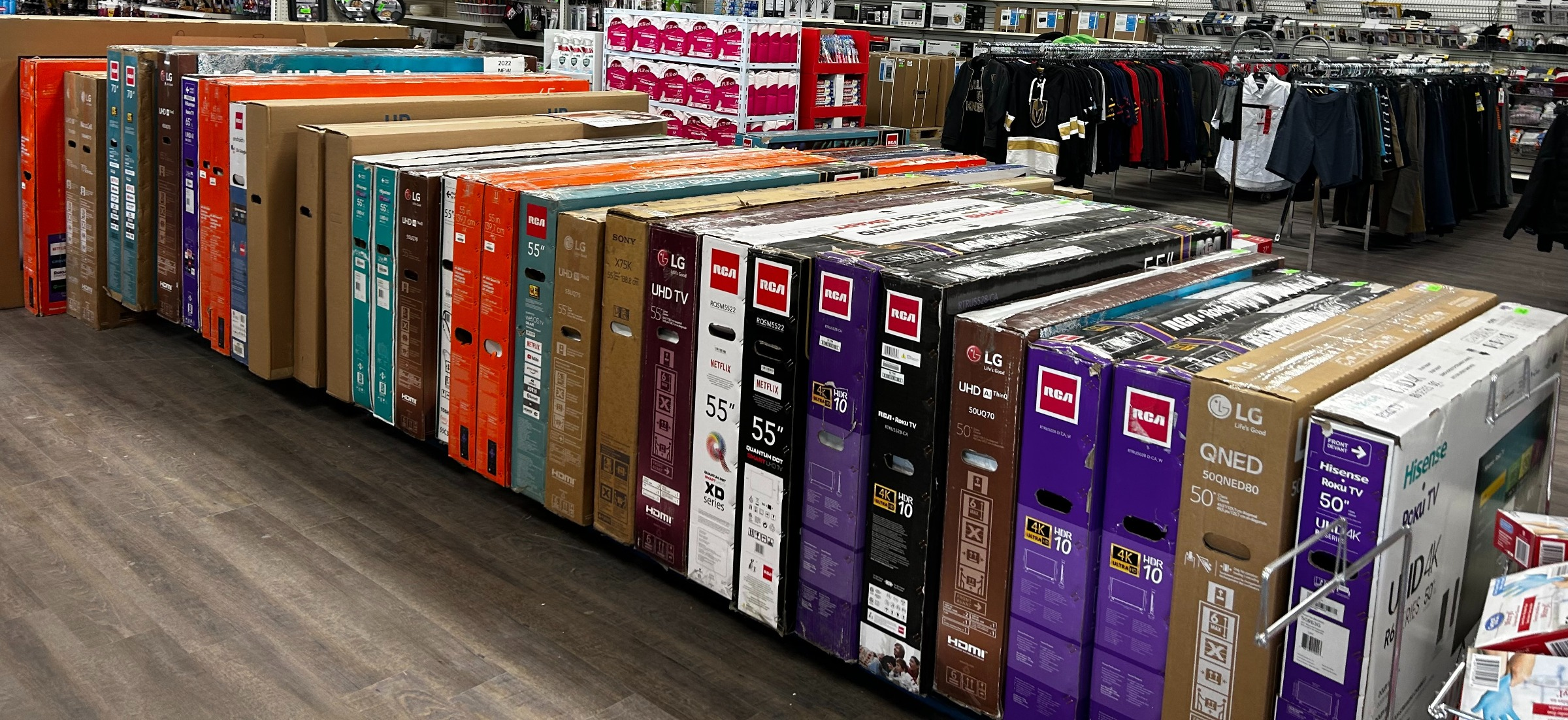 Prix IMBATTABLE sur les TVS - Garantie 12 mois!